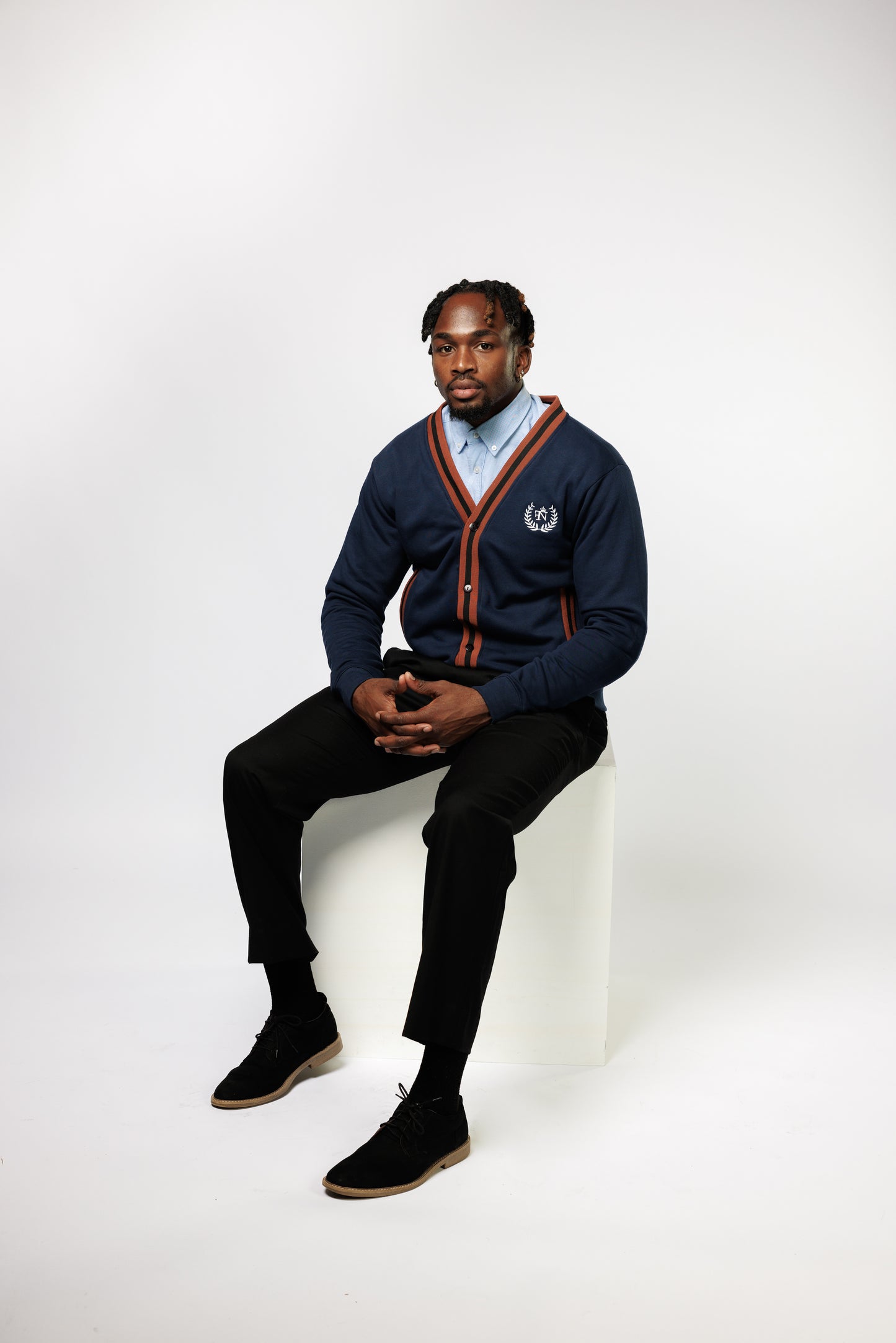 Forenaire Cardigan - Navy