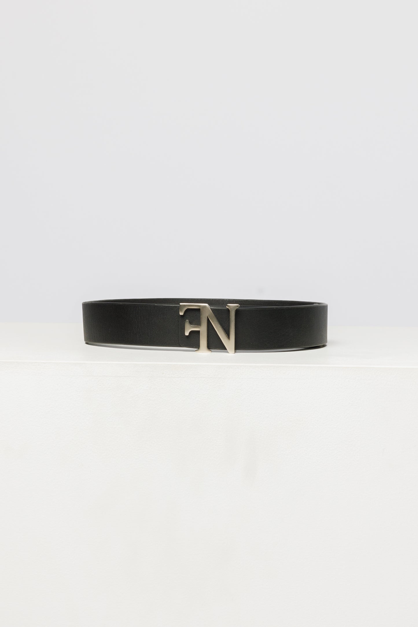 Forenaire Leather Belt - Black
